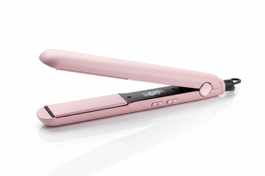 gaolegao Ceramic Hair Straightener 2 in 1 Anti Scald Flat Iron for Home Salon