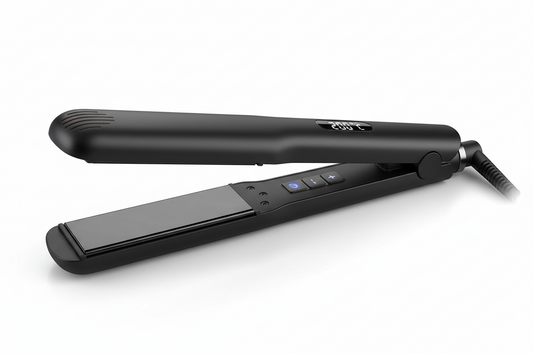 gaolegao Ceramic Hair Straightener 2 in 1 Anti Scald Flat Iron for Home Salon